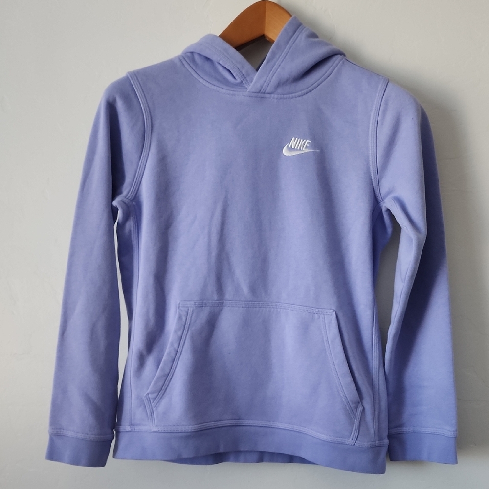 Nike Lavender Girls Pullover Hoodie Size L
